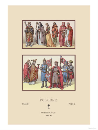 Variety of Polish Costumes, 1200-1399