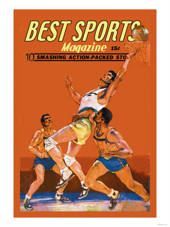 Best Sports Magazine: Basketball Poster