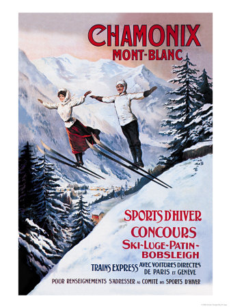 Chamonix Mont-Blanc Poster