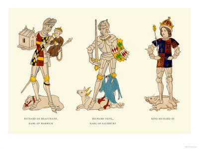 Richard de Beauchamp, Richard Nevil, and King Richard III