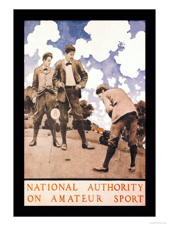 National Authority on Amateur Sport Poster