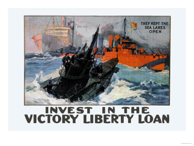 They Kept the Sea Lanes Open, Invest in the Liberty Loan