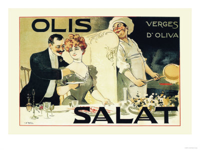 Olis Salat, Verges d'Oliva Premium Poster