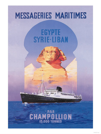 Messageries Maritimes Egypt-Syria-Lebanon Cruise Line