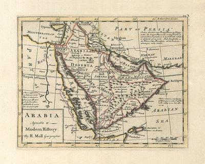 Arabia, Agreeable To Modern History