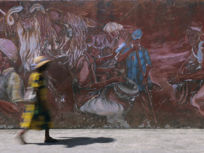 Buy Woman Walking in Anse La Raye, St. Lucia, Windward Islands, West Indies, Caribbean, Central America at AllPosters.com