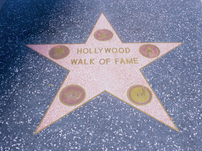 Walk of Fame, Hollywood Boulevard, Los Angeles, California, USA