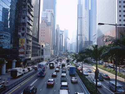 Connaught Road, Central, Hong Kong Island, Hong Kong, China, Asia