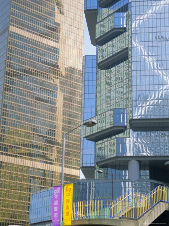 Modern Architecture, Hong Kong Island, Hong Kong, China