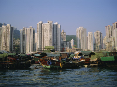 Aberdeen Harbour, Aberdeen, Hong Kong Island, Hong Kong, China, Asia