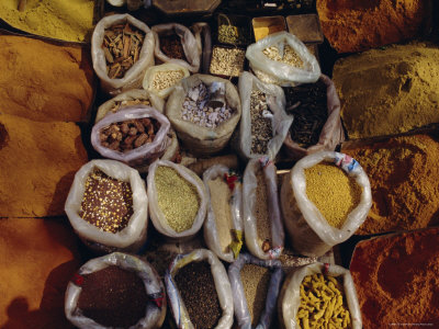 Spices for Sale, India, Asia