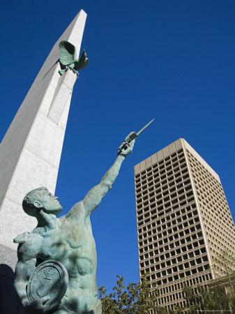 Air Force Monument, Downtown Oklahoma City, Oklahoma, United States of America, North America