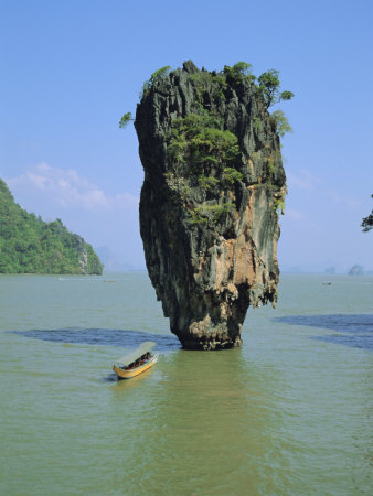 Ao Phang Nga, Ko Tapu (James Bond Island), Thailand, Asia