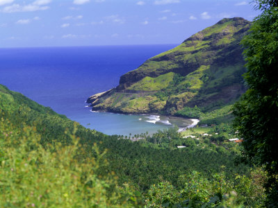 Hane Bay, Ua Huka Island, Marquesas Islands Archipelago, French Polynesia, South Pacific Islands