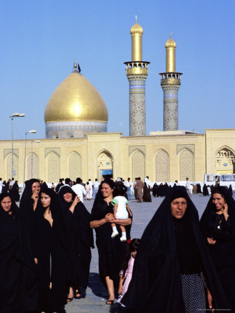 Abu Al-Fadhil-Al-Abbas Mosque, Kerbala, Iraq, Middle East