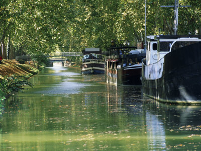 Brienne Canal, Toulouse, Haute-Garonne, Midi-Pyrenees, France, Europe