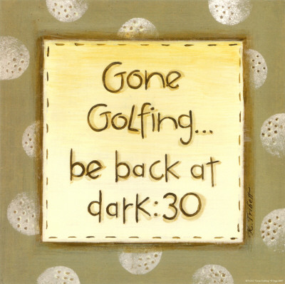 Buy Gone Golfing at AllPosters.com