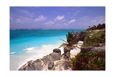 Rocky Beach Mayan Riviera Tulum Mexico