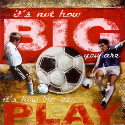 Big Play: Soccer Poster