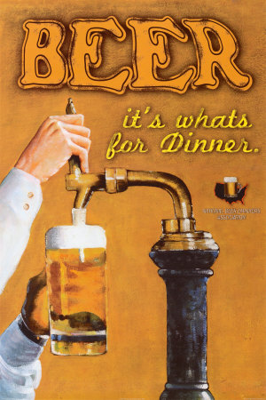 Buy Beer: It's What's for Dinner at AllPosters.com