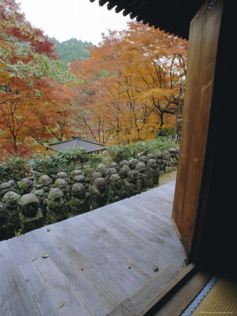 Nenbutsu Dera (Temple), Arashiyama, Kyoto, Japan