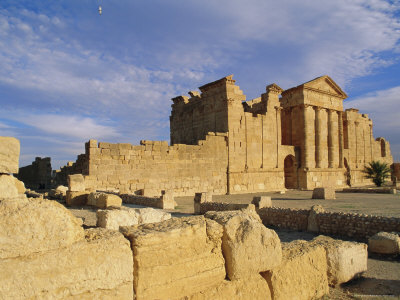 The Roman City of Sbeitla, the Capitol and the Three Temples of Jupiter, Minerva and Juno, Tunisia