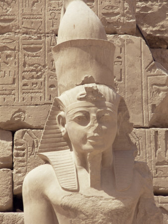 Statue of the Pharaoh Ramses II, Karnak Temple, Thebes, Unesco World Heritage Site, Egypt