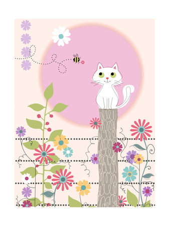 Kitty Kat Summer Posters