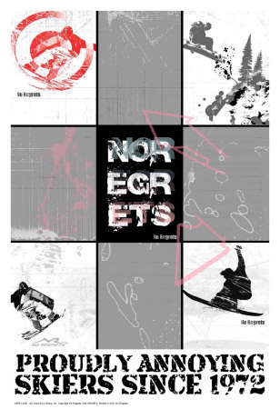 No Regrets: Snow Boarder