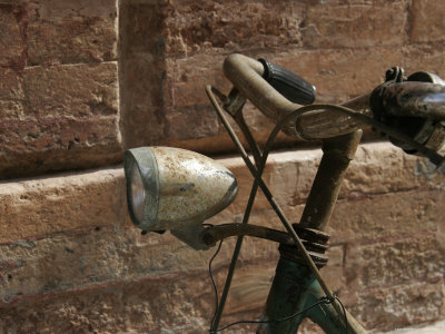 Buy Close View of Rustic Bicycle, Ravenna, Italy at AllPosters.com