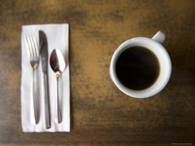 Buy Cup of Coffee on a Diner Table at AllPosters.com