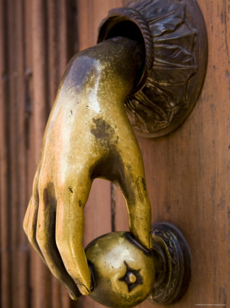 Buy Hand Shaped Door Knocker, San Miquel de Allende, Mexico at AllPosters.com