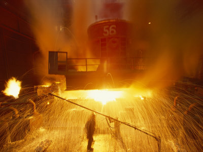 Inside the East-Slovakian Steel Mill
