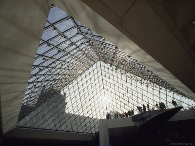 Buy Interior of the Pyramid During and Opening for the Staff, France at AllPosters.com