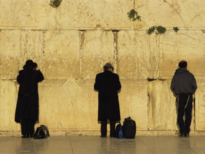 Buy Jews Pray at the Western Wall at AllPosters.com
