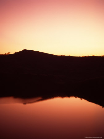 Buy Sunrise on Nyambuga Crater Lake, from Ndali Lodge at AllPosters.com