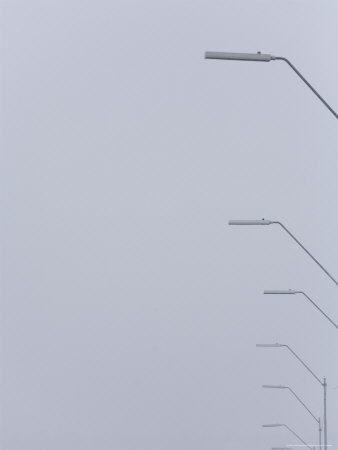 Buy Street Lights against a Overcast Sky at AllPosters.com