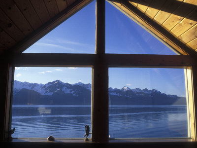 Buy Sunrise over Resurrection Bay from Salt Water Lodge, Alaska at AllPosters.com