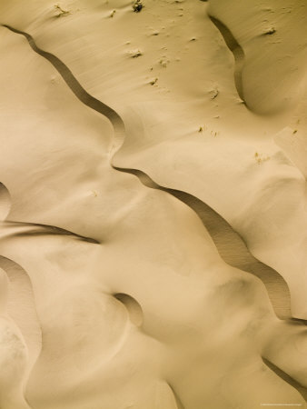 Buy Windswept Dunes Along the Coast of the Atlantic Ocean, Namibia at AllPosters.com
