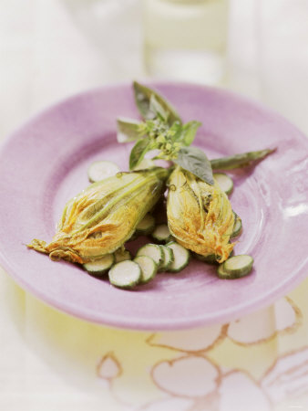 Fiori Di Zucchini Ripieni (Stuffed Courgette Flowers)