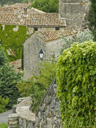 Buy Village Street and Streetlamps in a Small Town in Provence, France at AllPosters.com
