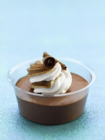 Chocolate Mousse with Cream
