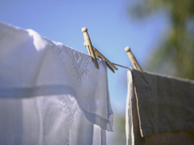 Washing Hanging on the Line Posters