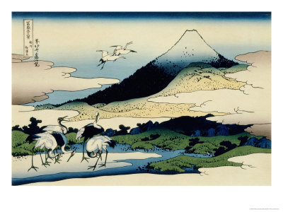 36 Views of Mount Fuji, no. 14: Umegawa in Sagami Province