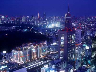Night View of Shinjuku