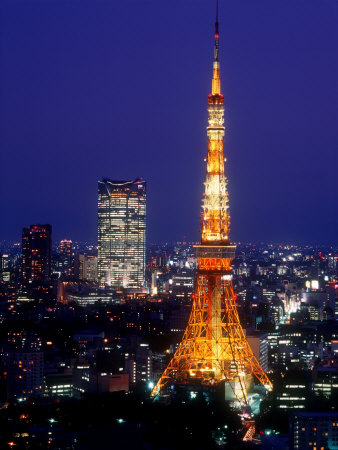 Night View of Tokyo Tower