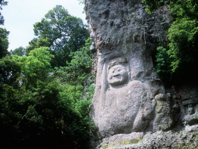 Buddha Image on the Cliff