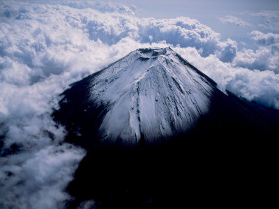 Aerial View of Mt. Fuji