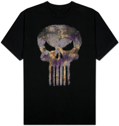 The Punisher - Purple Skull