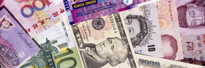 Close-Up of Assorted Currencies of Different Countries